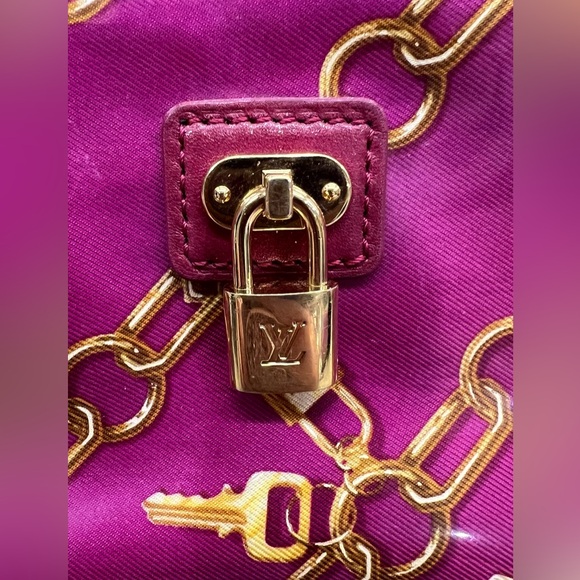 Louis Vuitton Limited Edition Vintage Charm Printed Pouchette - Picture 3 of 10